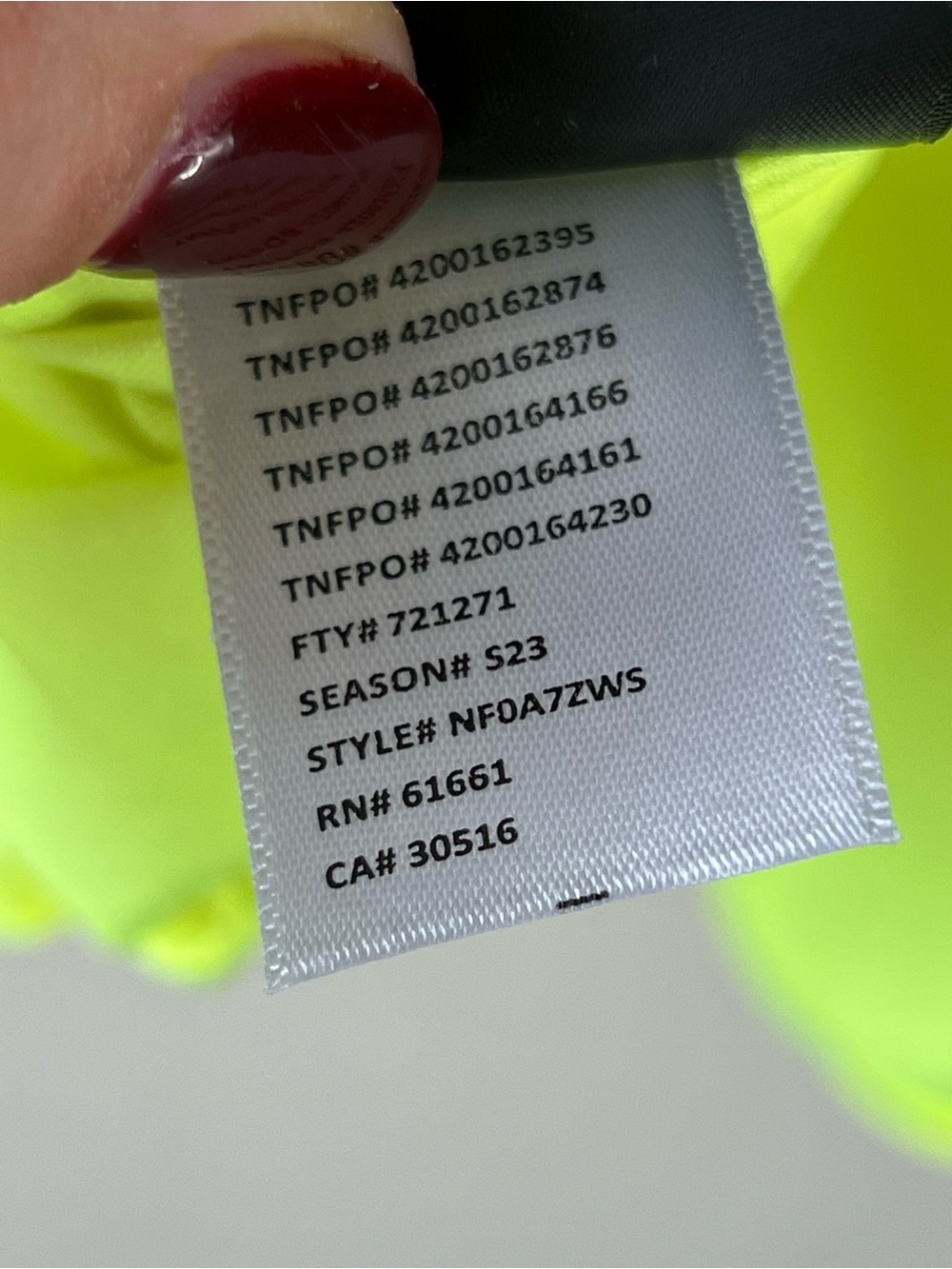 The North Face Men's Flyweight Hoodie 2.0 Windbreaker Windwall Jacket Yellow XL - Picture 12 of 16